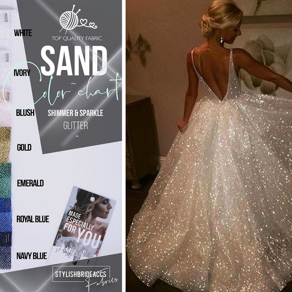 Amazing Sparkle Shimmering Tulle Skirt, Bridal Glitter Evening Sparkle Wedding Dress, Fay Glitter Skirt Engagement, Glitter Wedding Dress