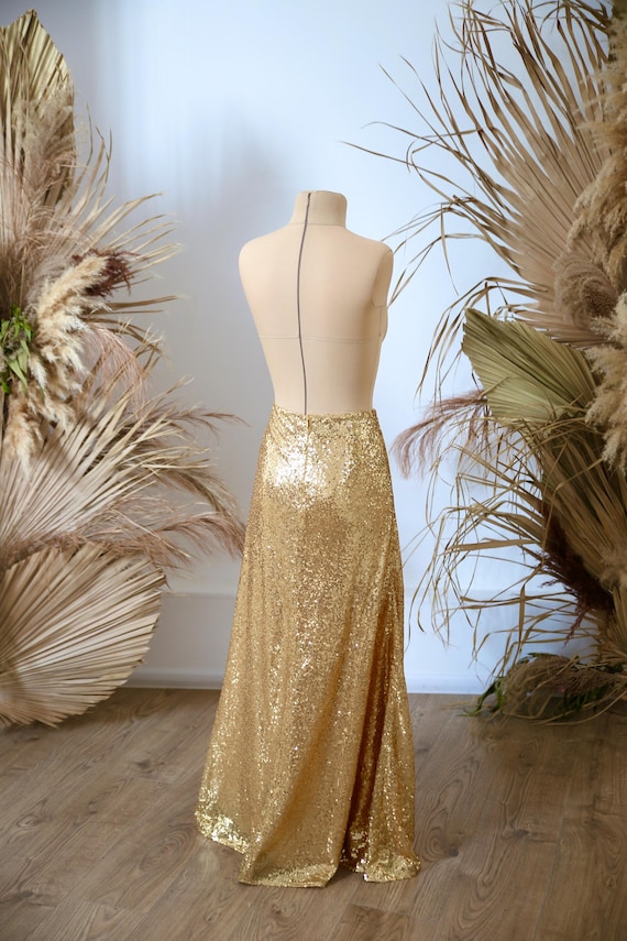 slim fit dress slacks Kasen Sequin Mini Skirt