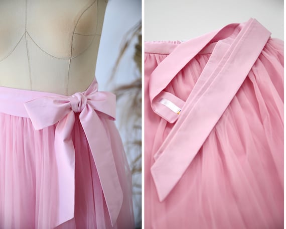 Silk Satin Sash. 70 Color Palette. Bow for Skirt. Satin Belt Sash. Long Waistband Sash. Bright Pink Belt. Pink Rose Sash for Bridal Skirt Etsy