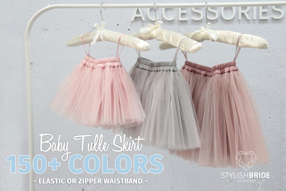 flower tulle skirt
