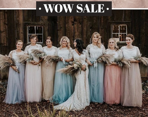 skirt top bridesmaid