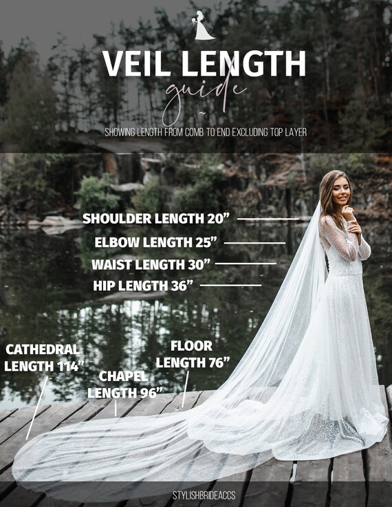 hip length veil