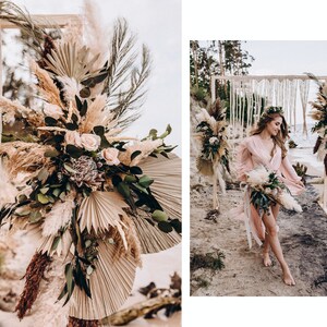 Rectangular Wedding Arch, Square Arbor, Boho Wedding arch, Wooden wedding stand, Ceremony Arch, Backdrop Rustic arch, Wedding Flower Arch image 8