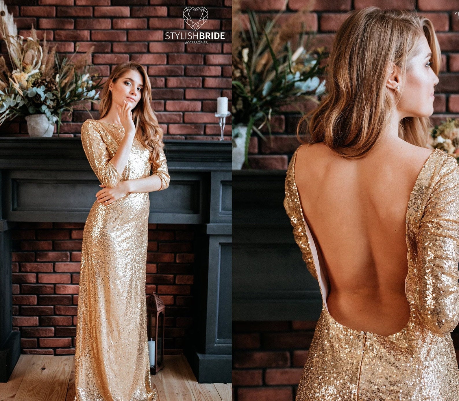 Gold Homecoming Dresses | La Femme
