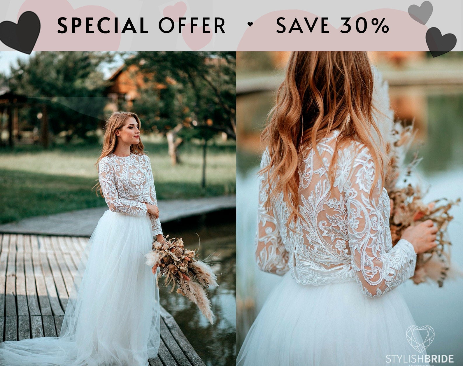 etsy wedding separates