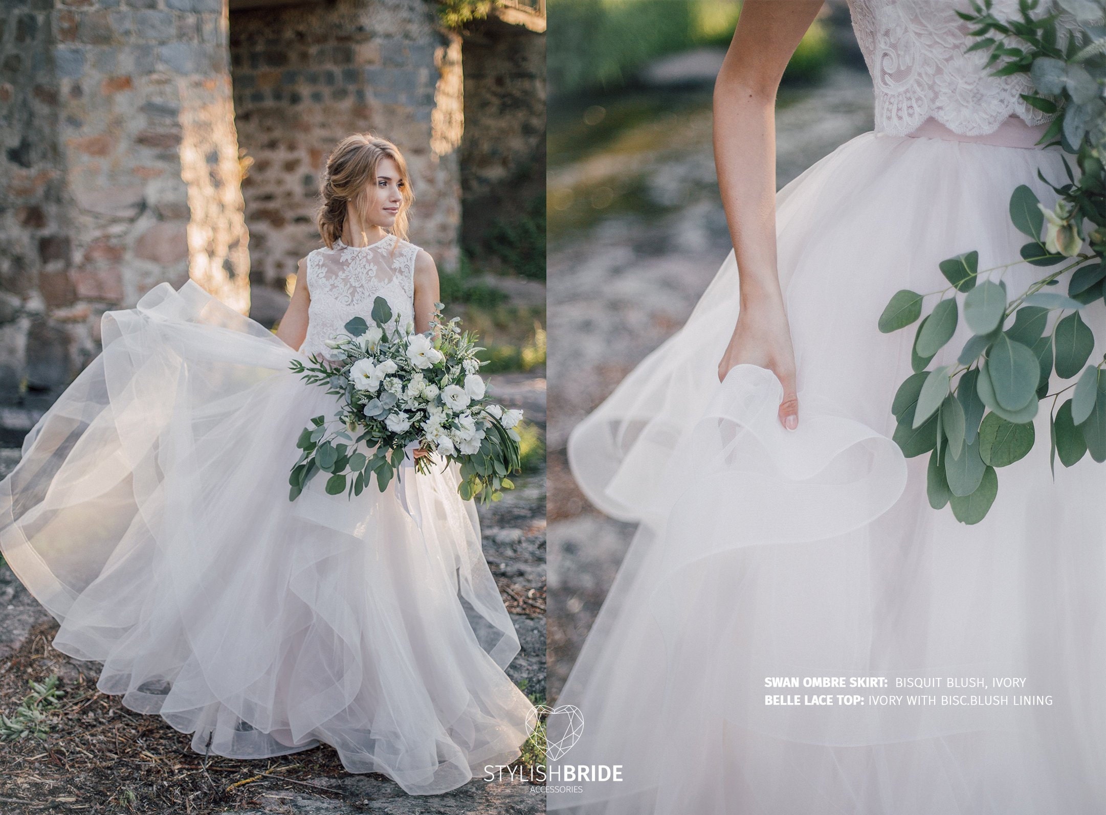 bohemian engagement dress