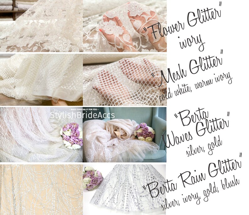 Bridal Glitter Evening Sparkle Wedding Tulle Skirt and Top Glitter Dress Engagement Glitter Bridal Dress Sparkle Glitter Bridal Separates