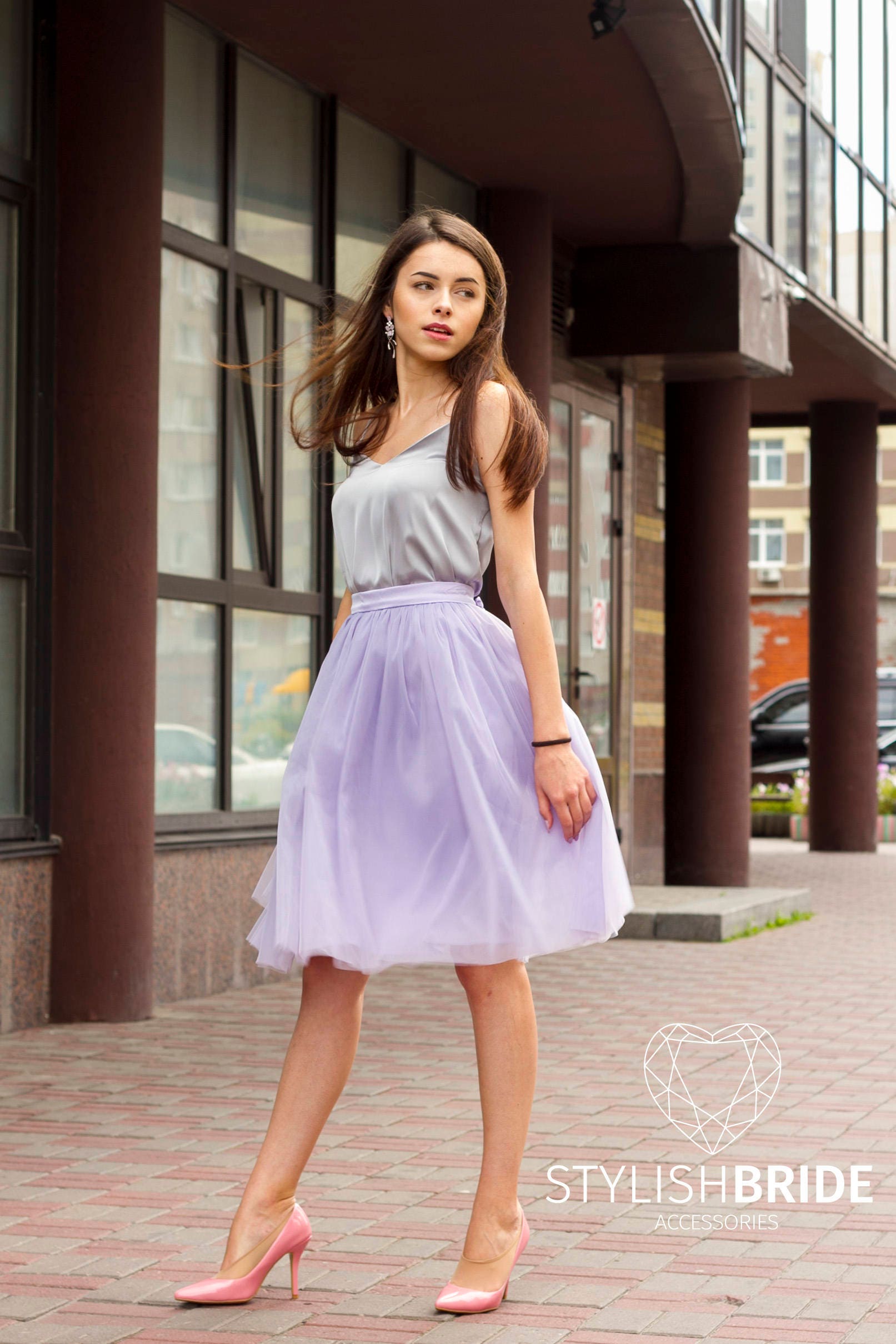 tulle skirt and top
