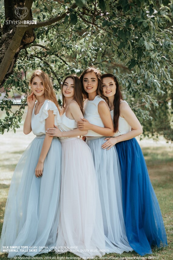 bridesmaids separates mix and match