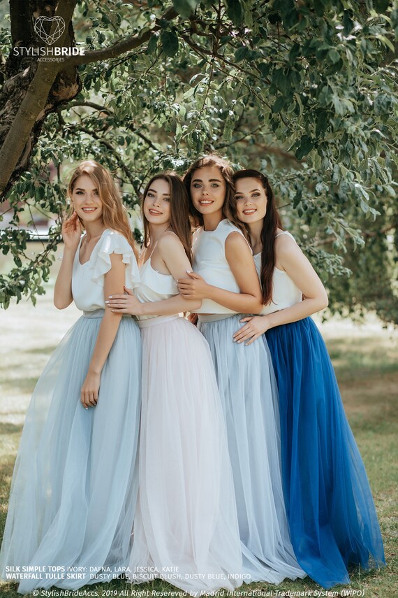 bridesmaid separates mix match