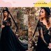 NEW! Aster black boho wedding dress, black separates, two pieces black lace bridal dress with train | ASTER & LUMINA a-line tulle skirt 