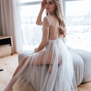 Lace boho boudoir dresses, lace wedding gown, maternity dress, honeymoon lingerie, pregnancy lace gown, photography shoot | Miracle