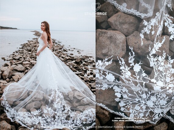 2 piece boho wedding dress