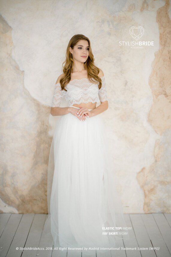ivory engagement dress