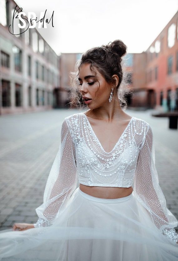 glitter top dress