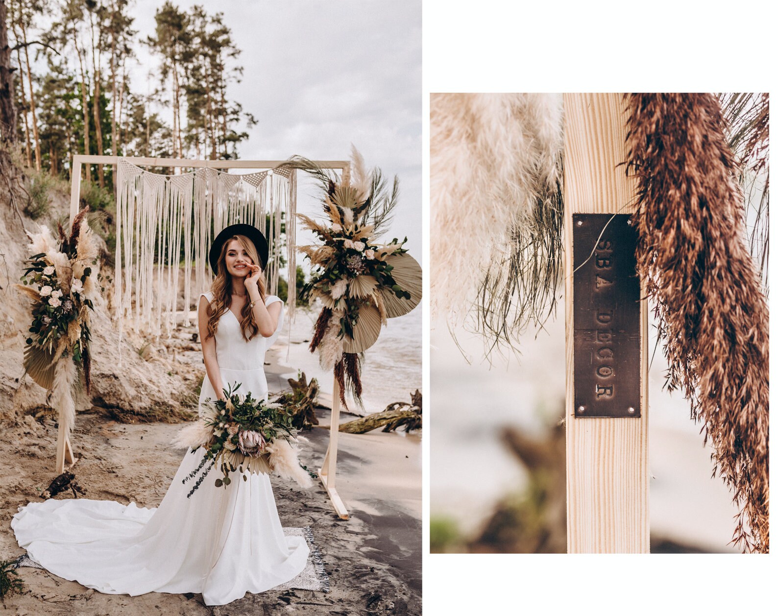 Boho Wedding Arbor Hexagon From Eli, Rustic Wedding Arch, Wedding Decor,  Ceremony Arch, Beach Wedding, Wedding Backdrop, Outdoor Decoration -   Finland