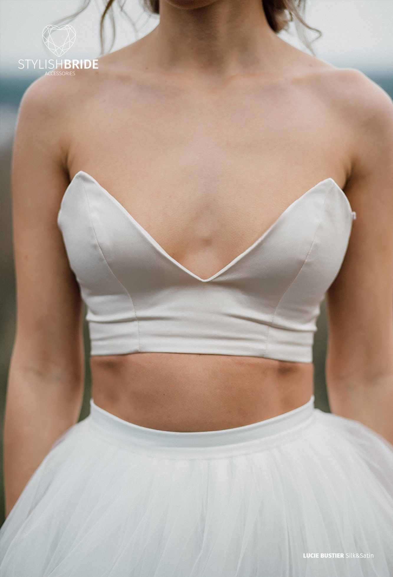 bridal bustier