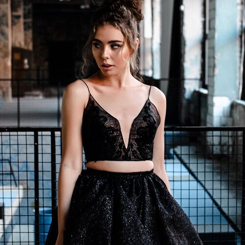 Charlotte Thin Strapped Glitter Crop Top Bridal Crop Top Etsy