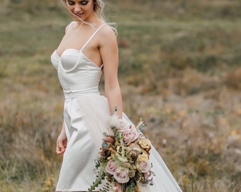 Silk Prom Dress - Etsy