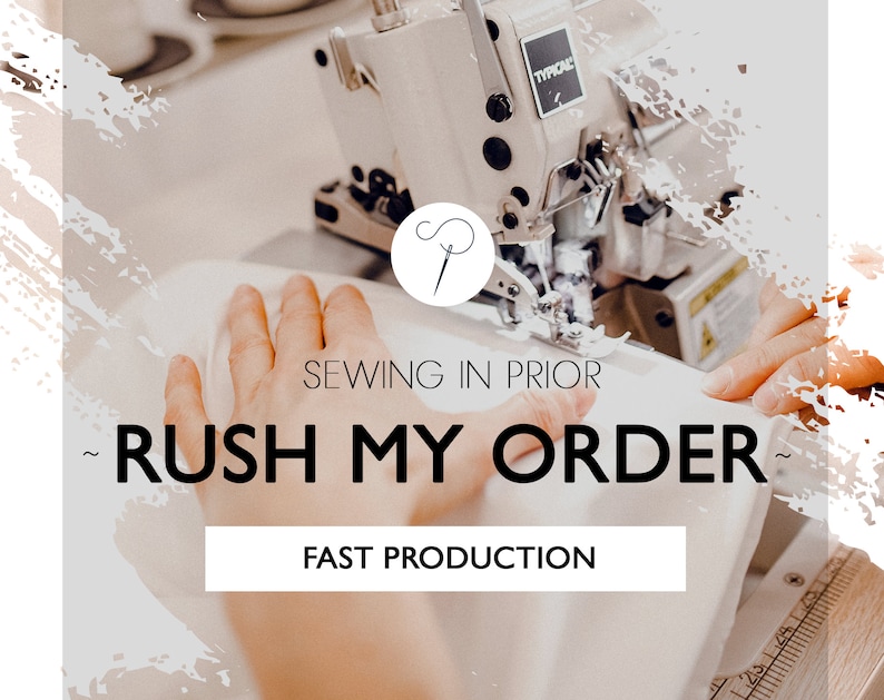 RUSH MY ORDER fast and prior production image 1