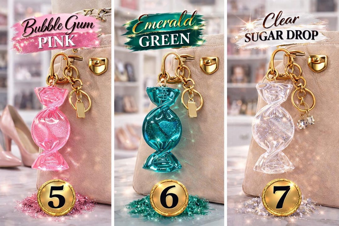 Sweet Keychains 3 NEW COLOR DROP = Sweet Treat Keychains - Etsy