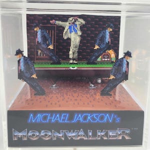 Michael Jackson Moonwalker Sega - Etsy