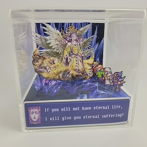 ファイナルファンタジー2 レトロビデオゲーム ジオラマキューブ