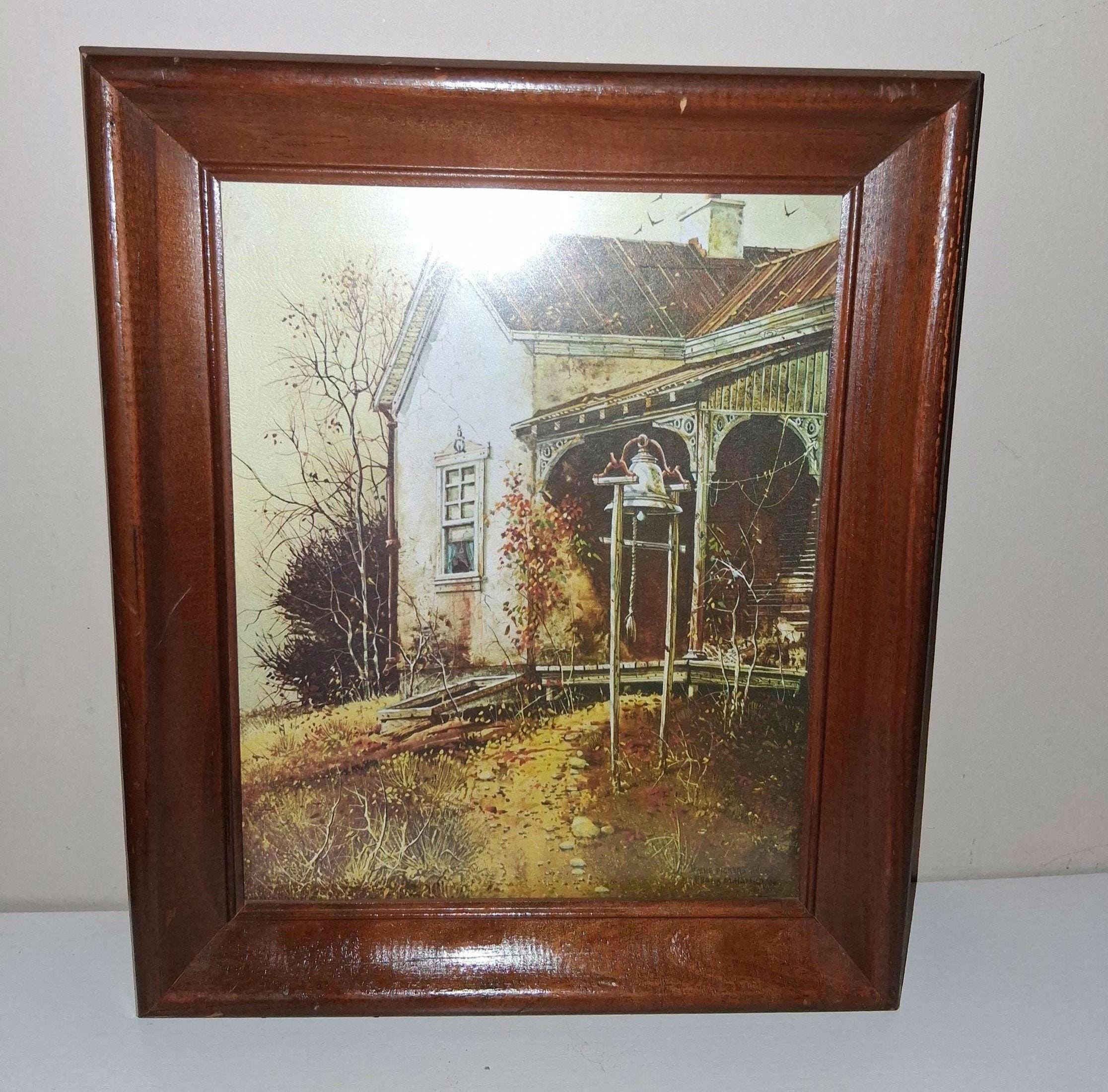 30's〜VINTAGE OLD PICTURE FRAME 額縁 額装 18 X 12.5 Frame Vintage - Etsy