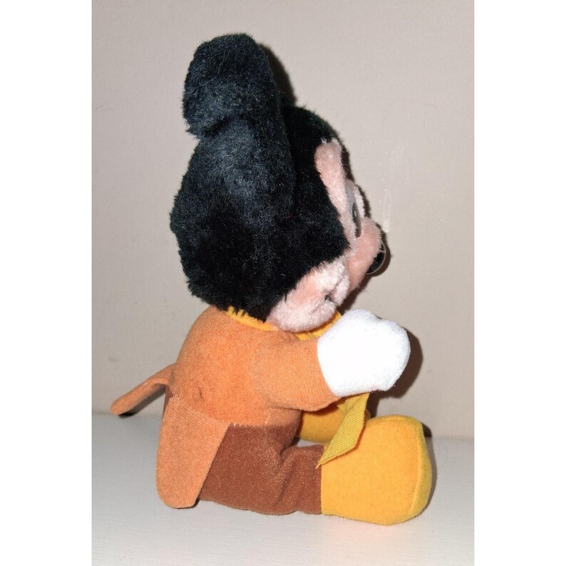 Peluche de Mickey Mouse de la película navideña "Mickey's Christmas Carol" de Disney, de 18 cm (7 pulgadas). imagen 5