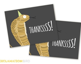 Snake Party Favor Tag, Printable DIY Favor Tag, Cobra Birthday Party Favor Tag
