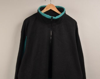 vintage non-branded fleece anorak,unisex anorak,vintage geometric windbreaker,windbreaker,track jacket,colorful fleece,oversized