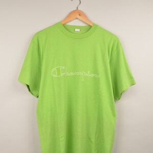 Champion sweater neon store h y m