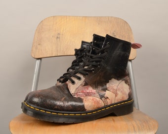 dr martens rose boots