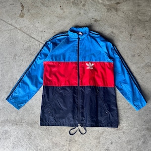 Vintage Adidas Blue/red Track Jacket Size S | adidas track jacket 80s, adidas 90s sportswear, adidas athletic, unisex street wear, windbreak