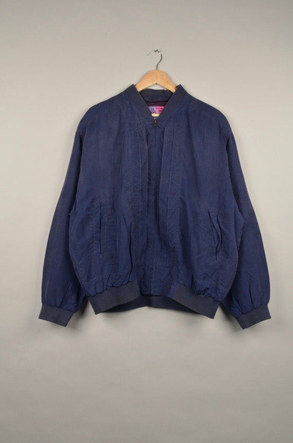 vintage silk bomber jacket, bomber jacket, silk ba