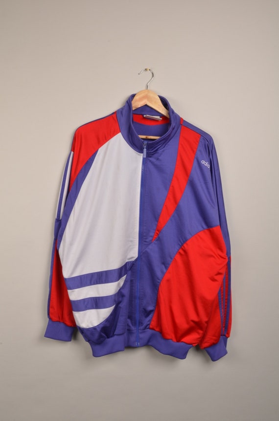 Vintage Adidas Track Jacket Purple 