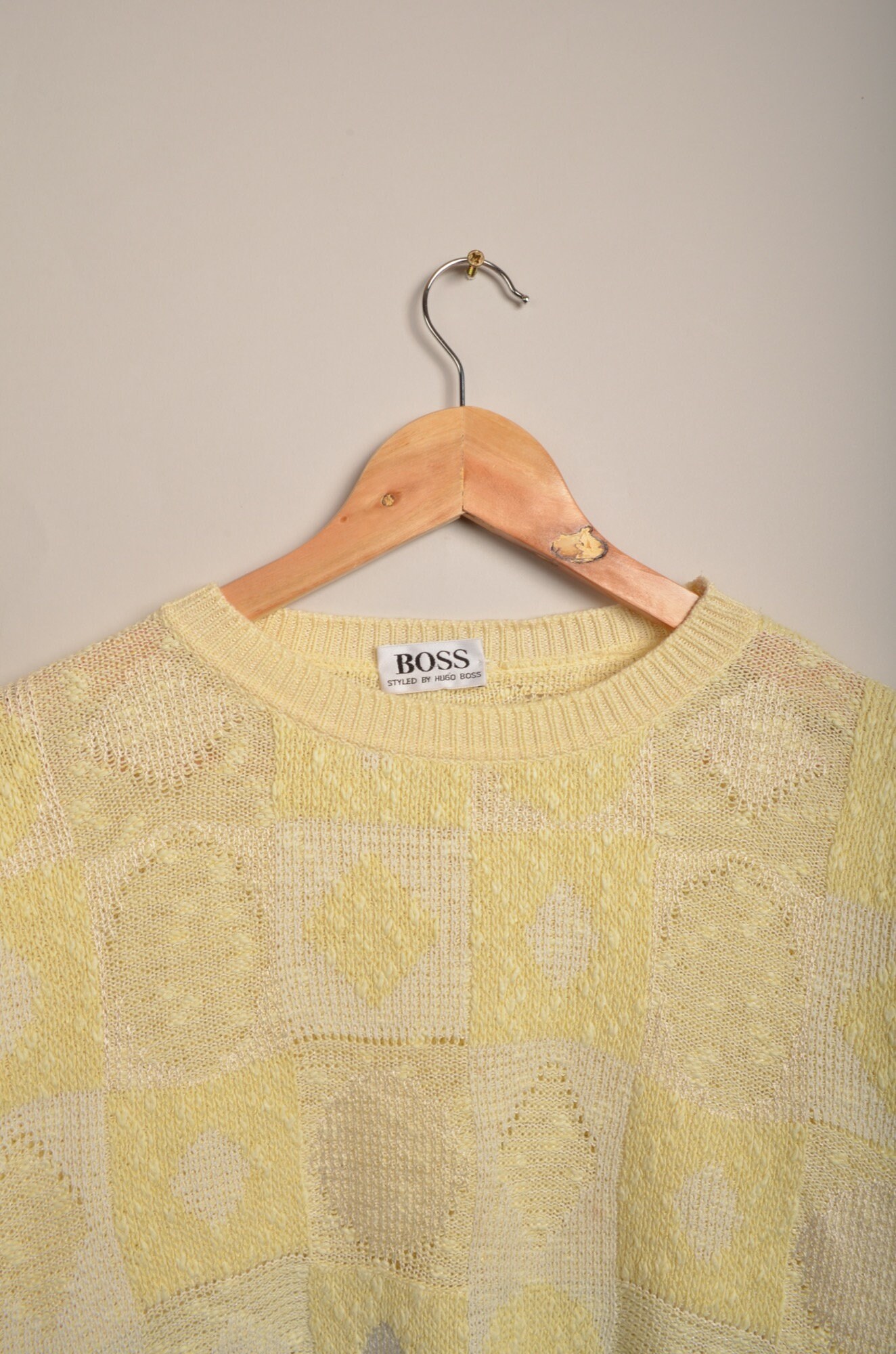 Hugo boss yellow sweater online