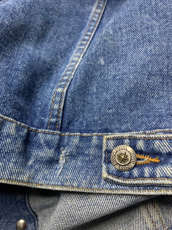 Blue Denim Jacket Indigo Mens Jacket 