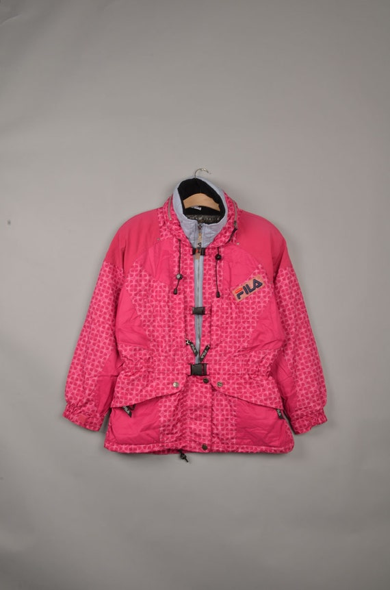 fila jacket pink