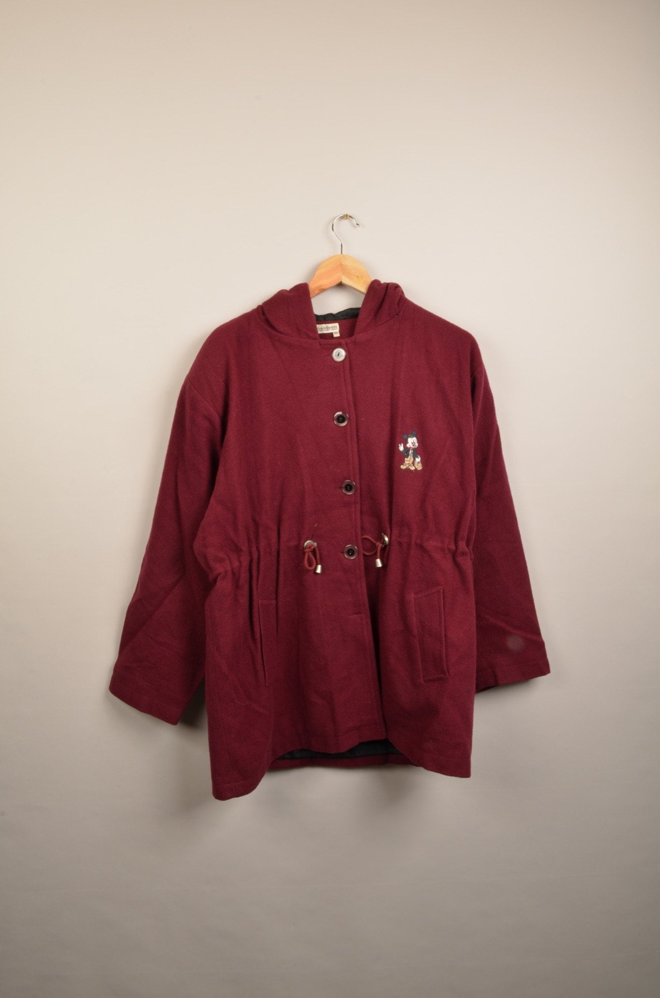 Vintage donaldson red jacket oversized jacket 90s disney jacket