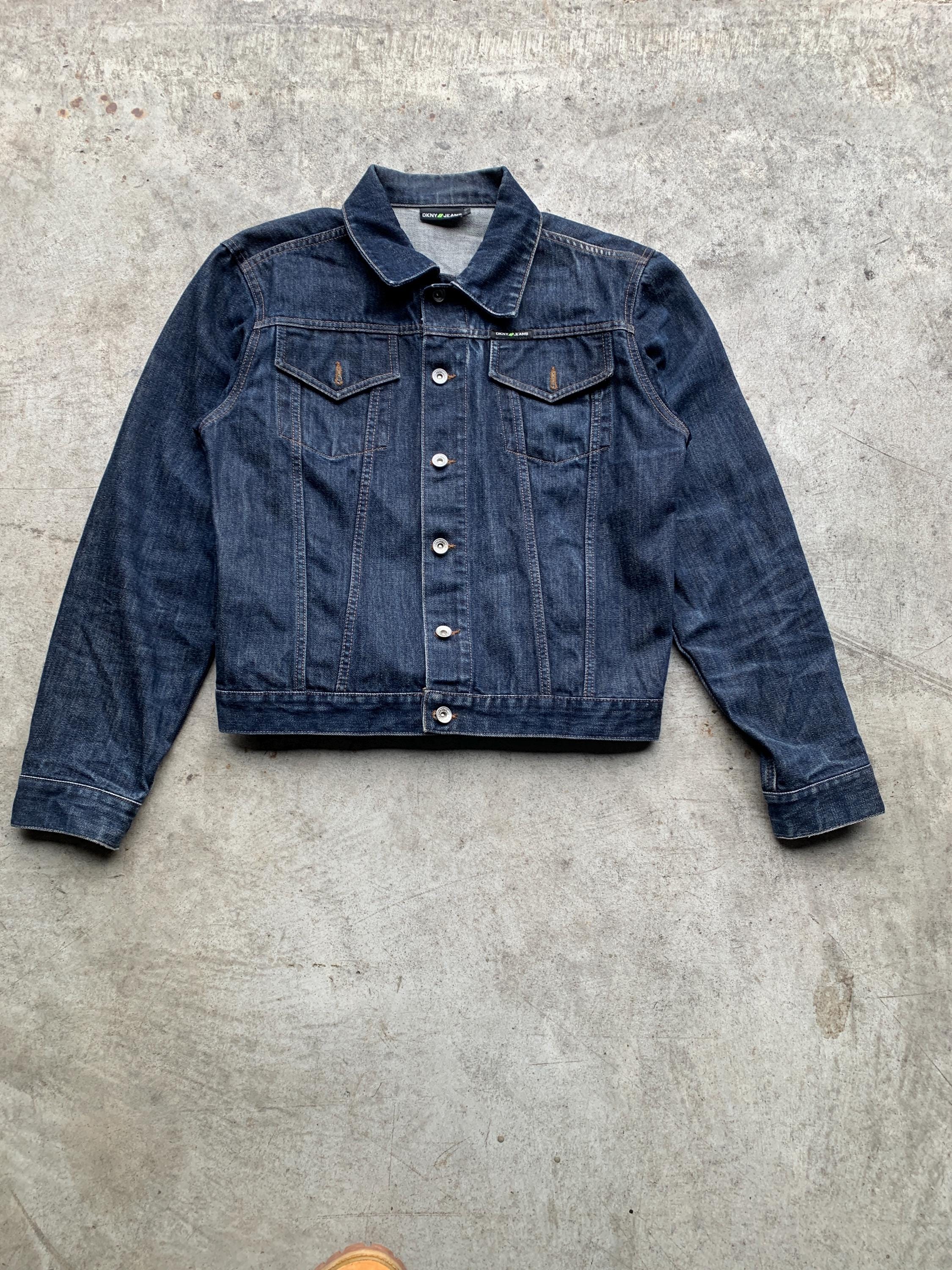 ジャケット・アウター 90s old DKNY faded cotton jacket archive Vintage Dkny Jacket - Etsy UK