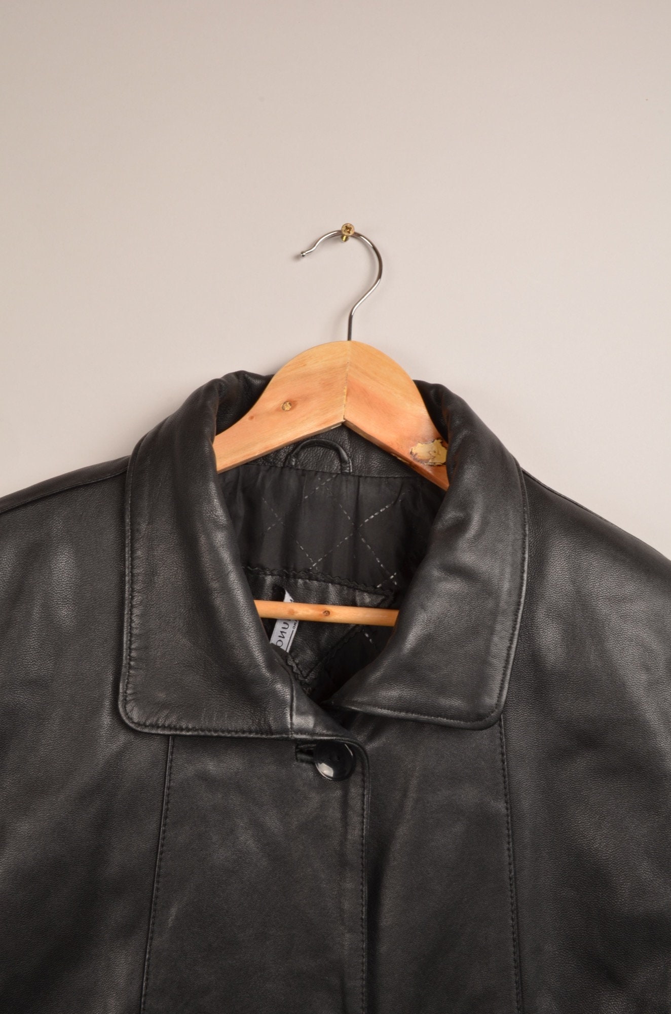 Vintage 70s Leather Long Coat,vtg 70s Jacket,mochaleather
