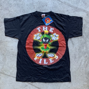 vintage looney tunes dead stock 1999 t-shirt | vintage warner bros tee, tasmanian devil,cartoons crewneck, looney tunes tee, size M