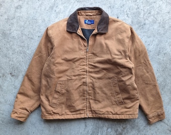 PARFORCE Veste Extérieure Homme Marron Coton Polyester (INT L
