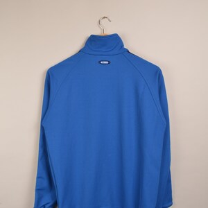 vintage puma blue track jacket, puma windbreaker, vtg puma , puma colorful track jacket,vintage unisex,vintage track jacket, vintage sweater image 4