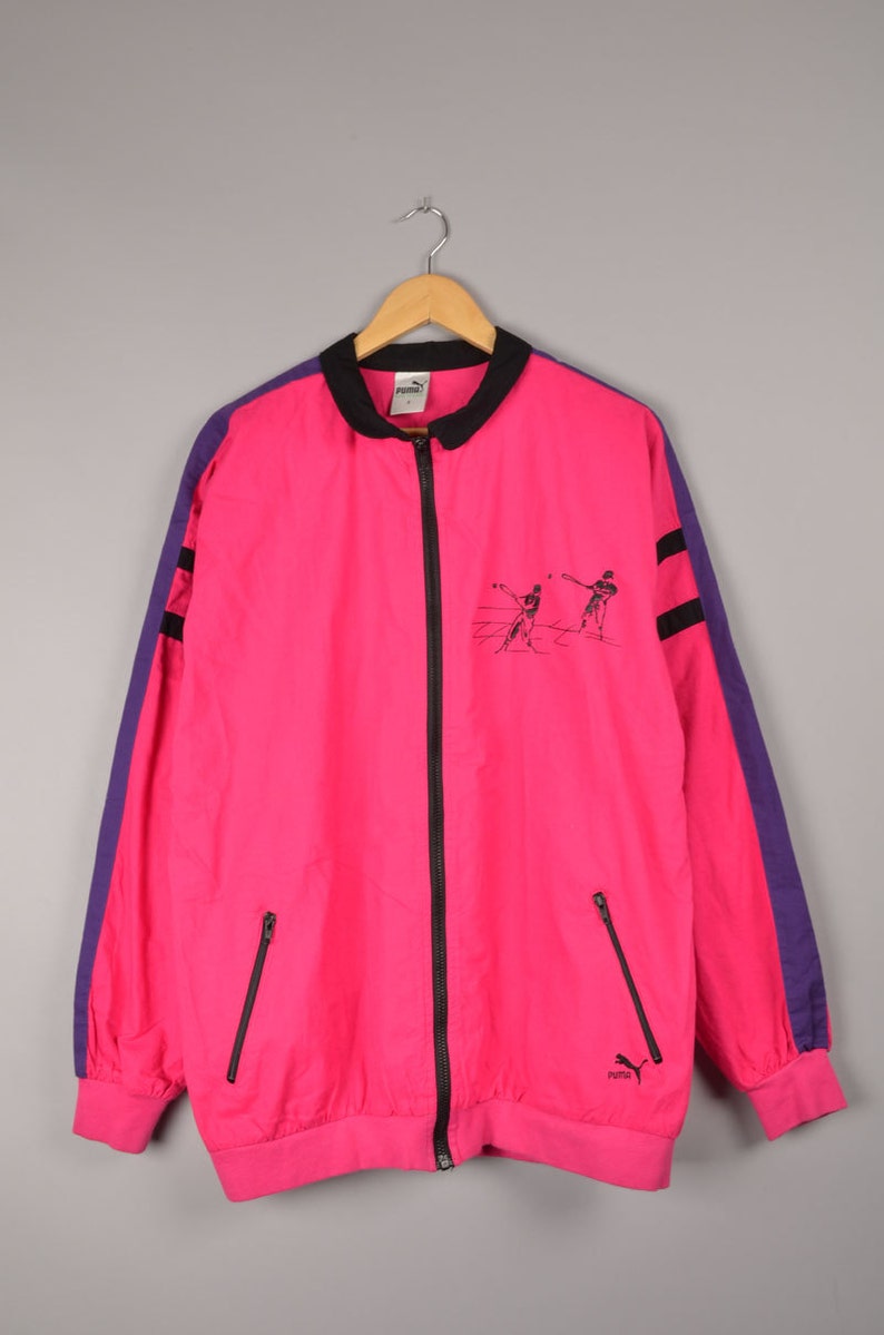 vintage puma windbreaker