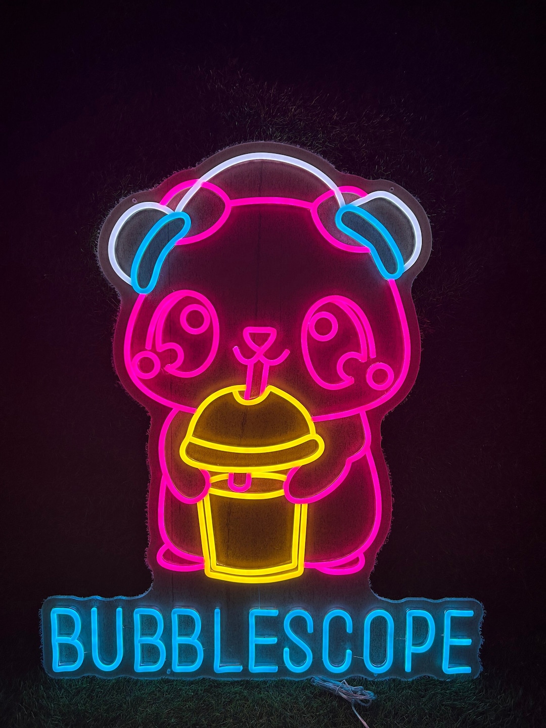 Business Logo Sign Custom Shop Sign Small Business Custom Name Sign LED