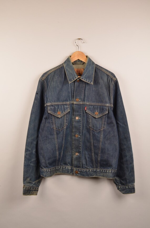 Levi's acid wash hot sale denim trucker jacket