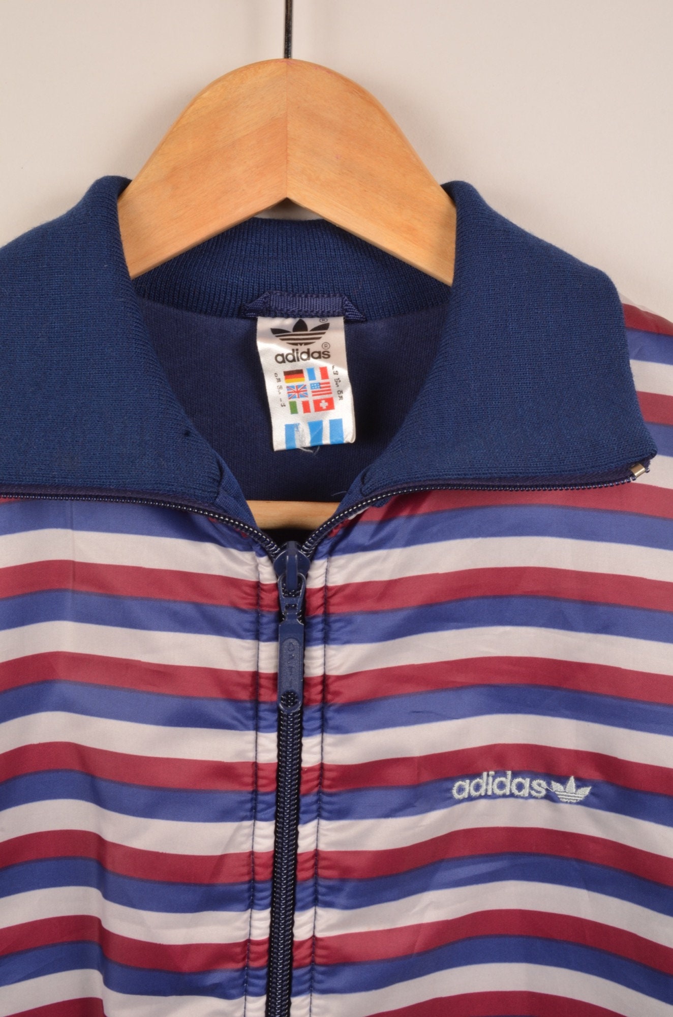 Adidas Vintage Track Jacket Size S | 80s Vintage Adidas Track Top