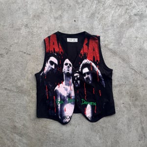 Vintage Pantera 'far beyond driven' metal band vest Size XL | Rare print galaxy 2000 |  Blood drip design| Heavy thrash metal waistcoat